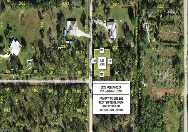 Photo 1 of Land for sale at 29372 Hazelwood Dr, Punta Gorda, FL 33982 | MLS# 2026020354 | Listing updated on 2026-05-04