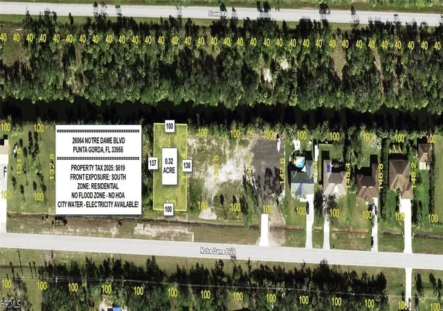 Photo 1 of Land for sale at 26064 Notre Dame Blvd, Punta Gorda, FL 33955 | MLS# 2026020449 | Listing updated on 2026-05-05