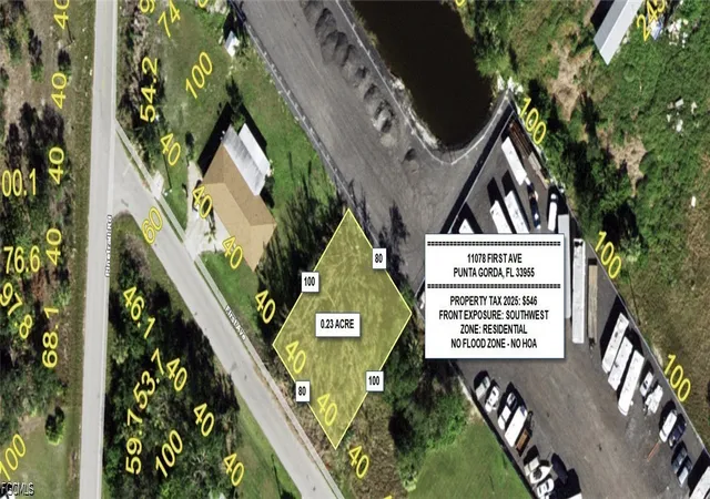 Photo 1 of Land for sale at 11078 1st Avenue, Punta Gorda, FL 33955 | MLS# 2026020455 | Listing updated on 2026-05-05
