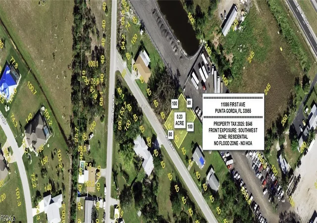 Photo 1 of Land for sale at 11086 1st Avenue, Punta Gorda, FL 33955 | MLS# 2026020474 | Listing updated on 2026-05-05