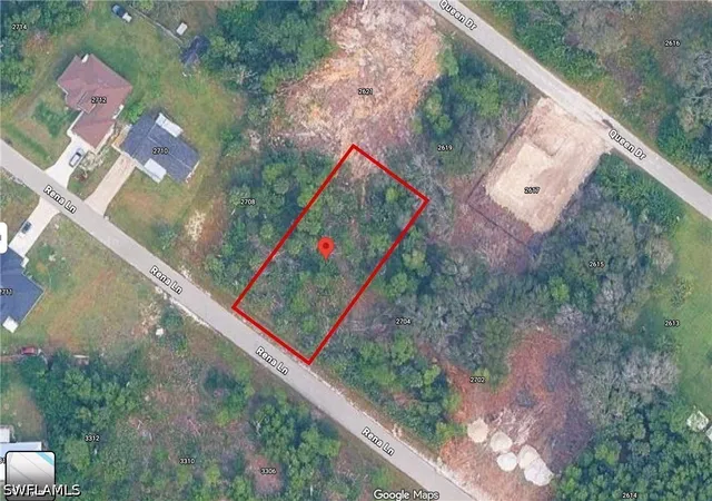 Photo 1 of Land for sale at 2706 Rena Ln, Lehigh Acres, FL 33971 | MLS# 226019182 | Listing updated on 2026-05-12