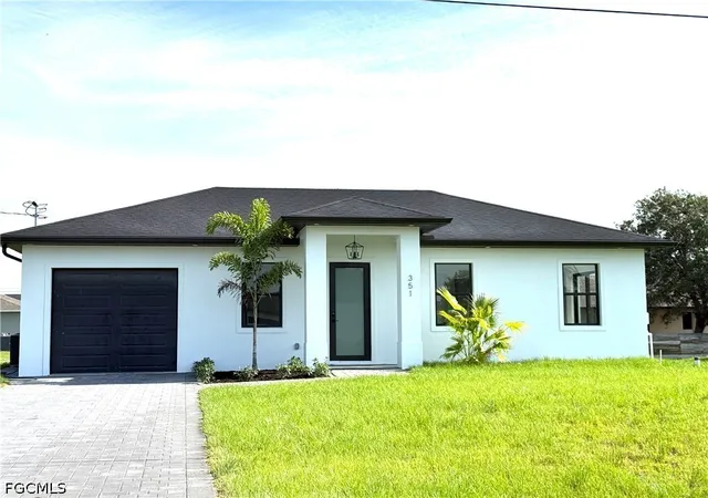 Photo 1 of Single family home for sale at 351 Pomona St, Lehigh Acres, FL 33974 | MLS# 2026022506 | Listing updated on 2026-05-20