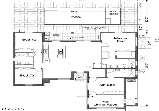 Photo 2 of Single family home for sale at 2504 E 2nd Street, Lehigh Acres, FL 33936 | MLS# 2026022568 | Listing updated on 2026-07-21