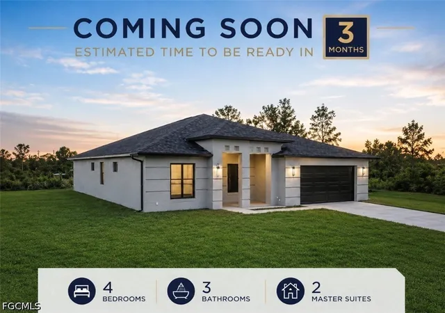 Photo 1 of Sale Pending at 3007 62nd Street W, Lehigh Acres, FL 33971 | MLS# 2026023702 | Listing updated on 2026-07-15