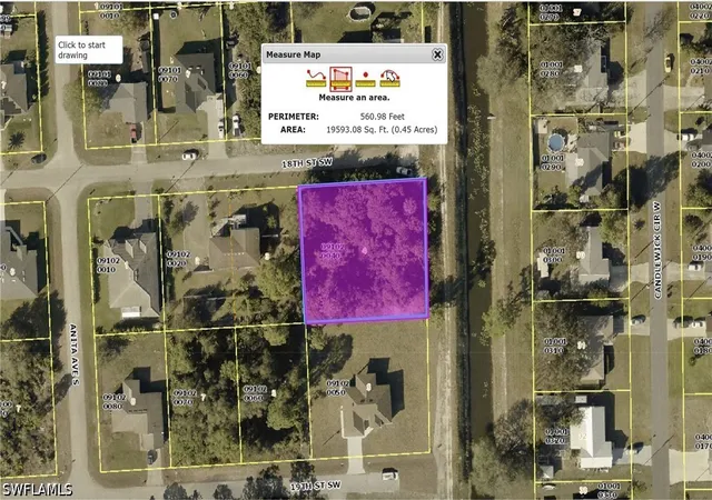 Photo 1 of Land for sale at 2501 18th Street Sw, Lehigh Acres, FL 33976 | MLS# 226019109 | Listing updated on 2026-05-28