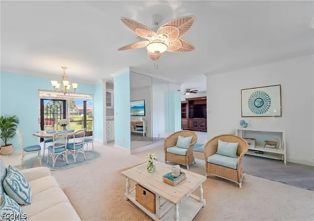Listing Photo 1 - Condo for sale in building located at 8382 Charter Clb Cir, Fort Myers, FL 33919 - Unit #4
