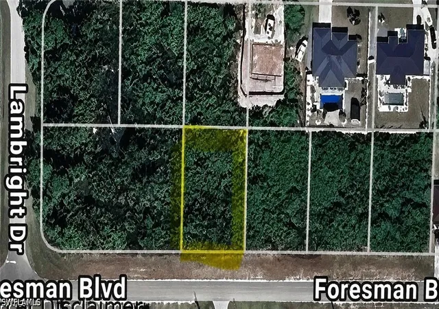 Photo 1 of Land for sale at 13024 Foresman Blvd, Port Charlotte, FL 33981 | MLS# 226021225 | Listing updated on 2026-06-03