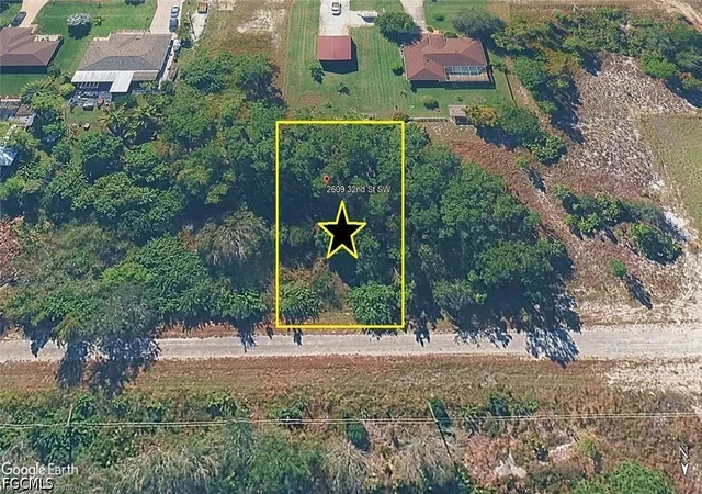 Photo 1 of Land for sale at 2609 32nd Street Sw, Lehigh Acres, FL 33976 | MLS# 2026024894 | Listing updated on 2026-06-10