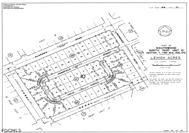 Photo 3 of Land for sale at 255-257 Pennfield St, Lehigh Acres, FL 33974 | MLS# 2026026143 | Listing updated on 2026-10-02