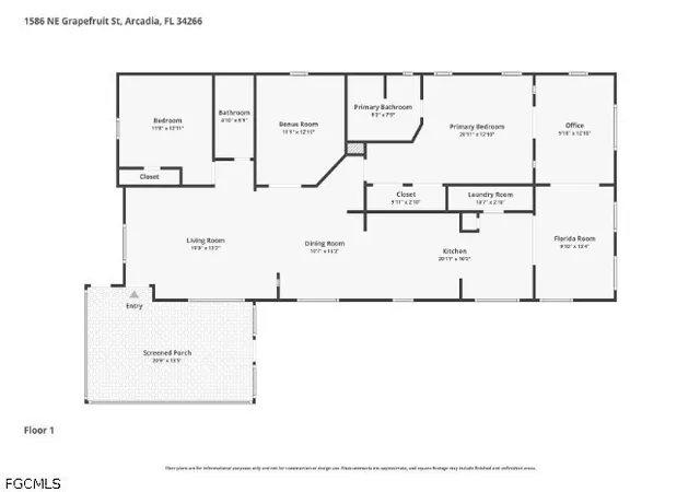 40th image of 1586 Ne Grapefruit St, Arcadia, FL 34266 | MLS# 2026024799