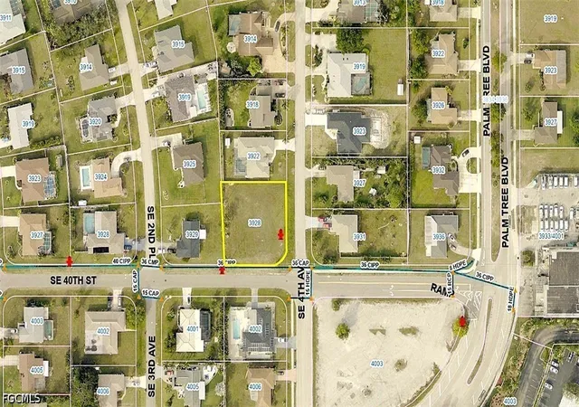 Photo 1 of Land for sale at 3928 Se 4th Avenue, Cape Coral, FL 33904 | MLS# 2026026672 | Listing updated on 2026-06-17