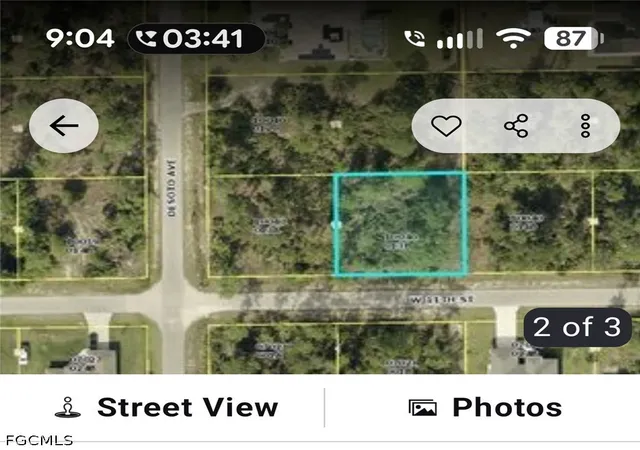 Photo 1 of Land for sale at 704 W 11th Street, Lehigh Acres, FL 33972 | MLS# 2026027382 | Listing updated on 2026-10-01