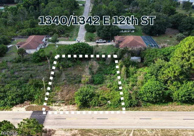 Photo 1 of Land for sale at 1342 E 12th Street, Lehigh Acres, FL 33972 | MLS# 2026027421 | Listing updated on 2026-06-23