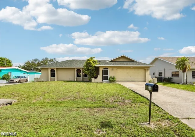 Photo 1 of Sale Pending at 732 Tower Dr, Cape Coral, FL 33904 | MLS# 2026027725 | Listing updated on 2026-07-24