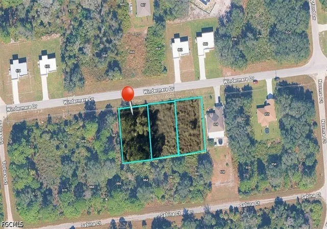 Photo 1 of Land for sale at 665 Windermere Dr, Lehigh Acres, FL 33972 | MLS# 2026027807 | Listing updated on 2026-07-07