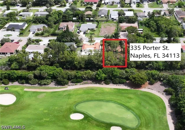 Photo 1 of Land for sale at 335 Porter St, Naples, FL 34113 | MLS# 226024771 | Listing updated on 2026-07-06