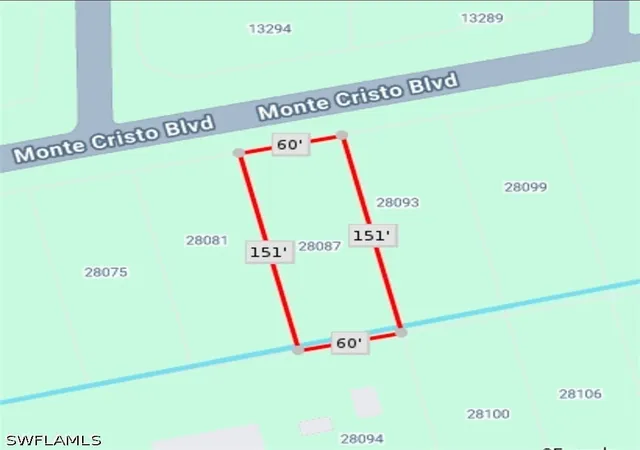 Photo 2 of Land for sale at 28081/28087 Monte Cristo Dr, Punta Gorda, FL 33955 | MLS# 226025181 | Listing updated on 2026-07-09