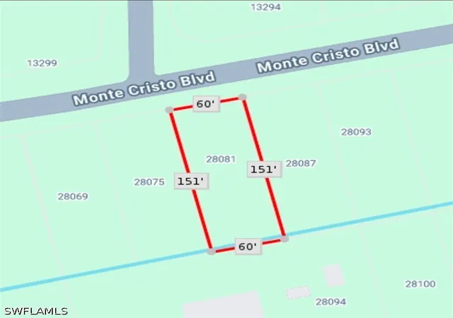 Photo 3 of Land for sale at 28081/28087 Monte Cristo Dr, Punta Gorda, FL 33955 | MLS# 226025181 | Listing updated on 2026-07-09
