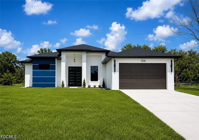 Photo 1 of Single family home for sale at 106 Hamilton Ave, Lehigh Acres, FL 33936 | MLS# 2026029712 | Listing updated on 2026-09-01