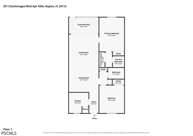2nd image of 351 Charlemagne Blvd, Naples, FL 34112