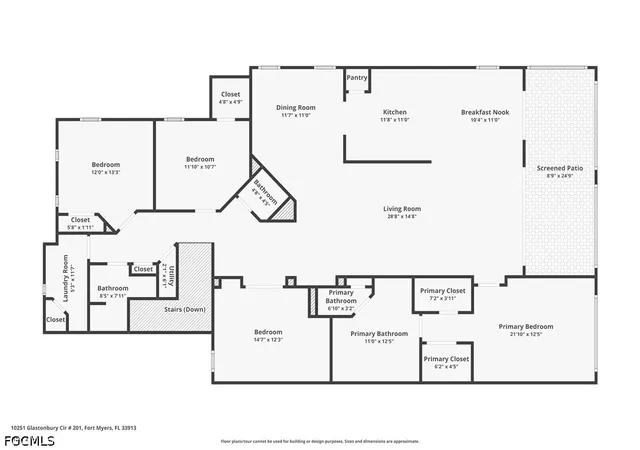 44th image of 10251 Glastonbury Cir #201, Fort Myers, FL 33913 | MLS# 2026032758