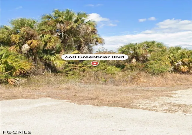 Photo 1 of Land for sale at 660 Greenbriar Blvd, Lehigh Acres, FL 33972 | MLS# 2026032928 | Listing updated on 2026-08-03