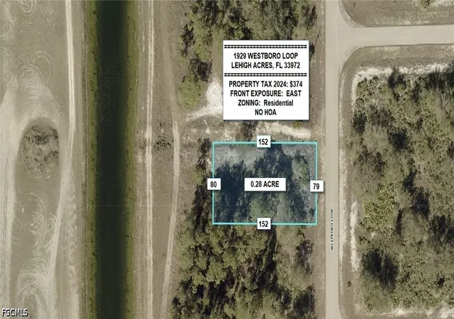 Photo 1 of Land for sale at 1929 Westboro Loop, Lehigh Acres, FL 33972 | MLS# 2026033780 | Listing updated on 2026-08-10
