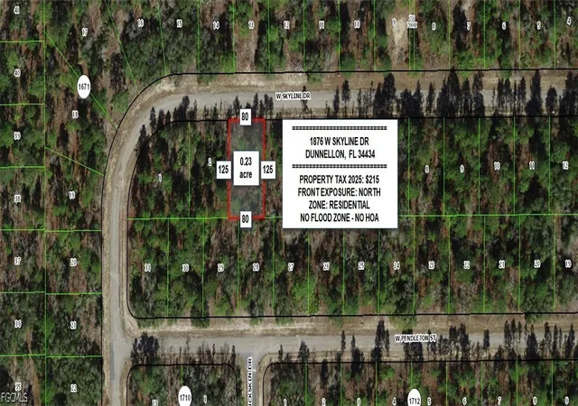 Photo 1 of Land for sale at 1876 W Skyline Dr, Dunnellon, FL 34434 | MLS# 2026034139 | Listing updated on 2026-08-12