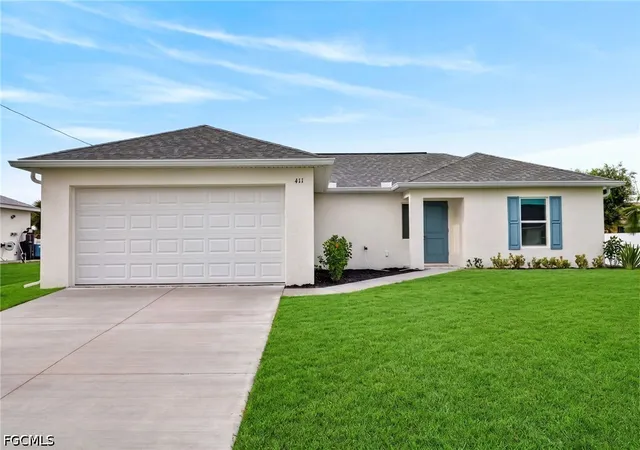 Photo 1 of Sale Pending at 411 Nw 11th Street, Cape Coral, FL 33993 | MLS# 2026039925 | Listing updated on 2026-10-08