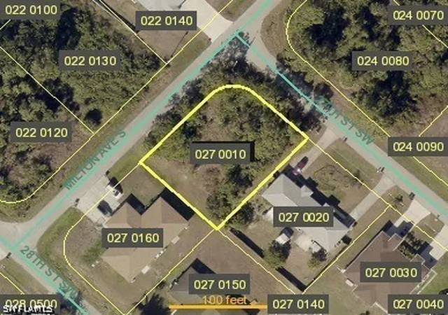 Land for sale at 4829/4831 27th Street SW, Lehigh Acres, FL 33973 | MLS# 226034141