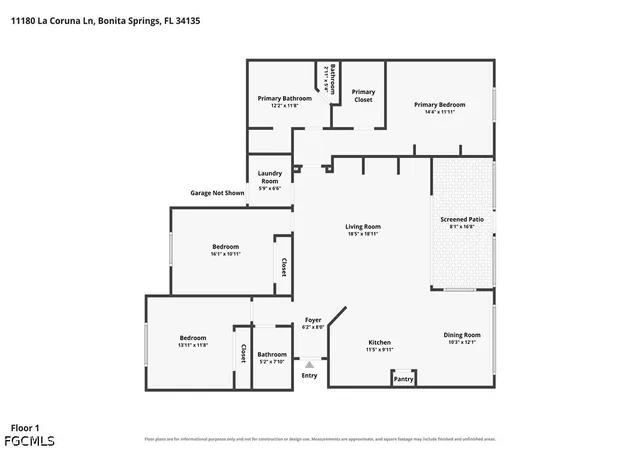 Listing Photo 5 - Condo for sale in building located at 11180 La Coruna Ln, Bonita Springs, FL 34135