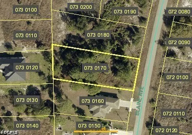 Land for sale at 1250 Blaine Ave, Fort Myers, FL 33913 | MLS# 2026040546