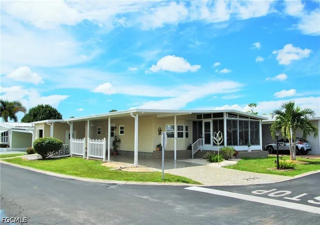 Photo 1 of Manufactured home for sale at 298 Boros Dr, North Fort Myers, FL 33903 | MLS# 2026040679 | Listing updated on 2026-10-01