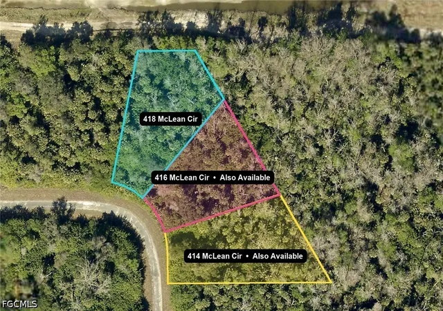 Photo 1 of Land for sale at 418 Mclean Cir, Lehigh Acres, FL 33972 | MLS# 2026040701 | Listing updated on 2026-09-28