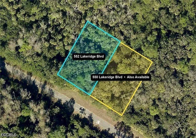 Photo 1 of Land for sale at 552 Lakeridge Blvd, Lehigh Acres, FL 33972 | MLS# 2026040703 | Listing updated on 2026-09-28