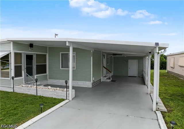 Photo 1 of Manufactured home for sale at 3395 Galaxy Way, North Fort Myers, FL 33903 | MLS# 2026040775 | Listing updated on 2026-10-03