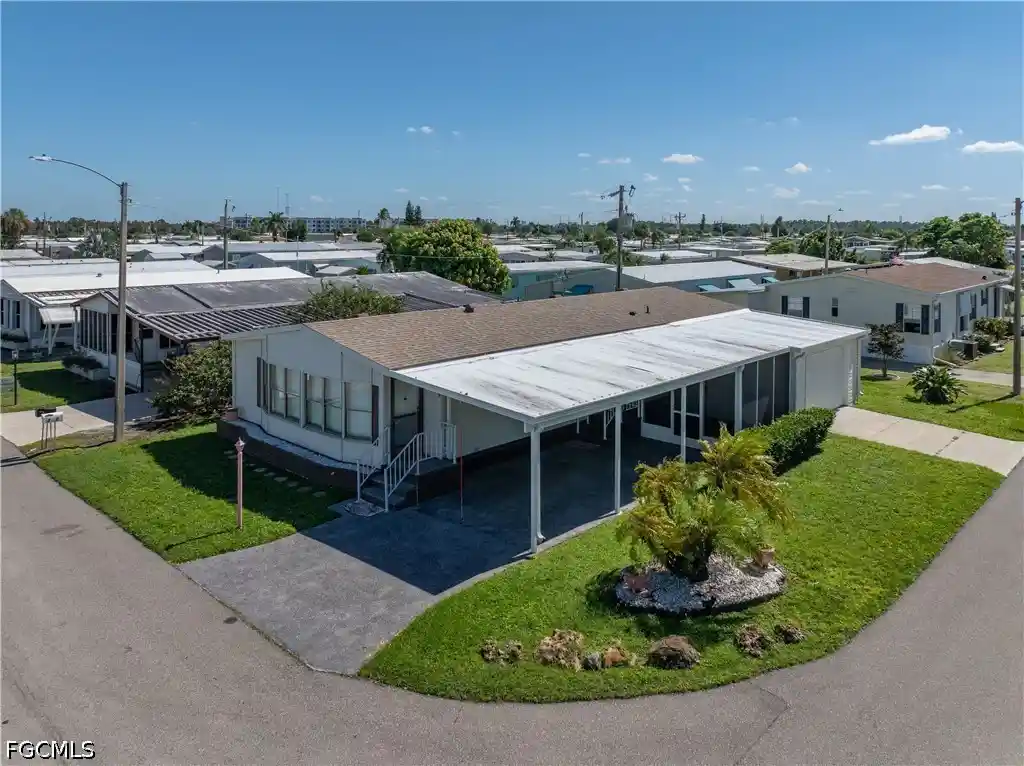 Manufactured home for sale at 3408 Rainbow Ln, North Fort Myers, FL 33903 | MLS# 2026040786