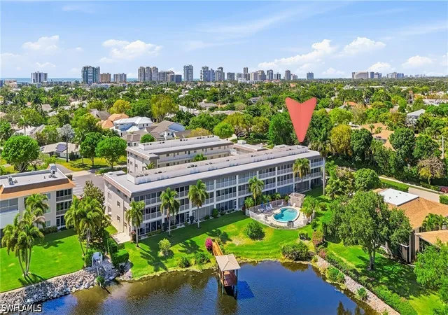 Listing Photo 1 - Condo for sale in building located at 3150 Binnacle Dr, Naples, FL 34103 - Unit #107