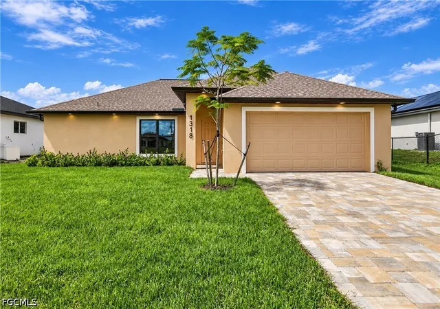 Single family home for sale at 1318 NE 2nd Avenue, Cape Coral, FL 33909 | MLS# 2026042070 | Listing updated on 2026-10-07