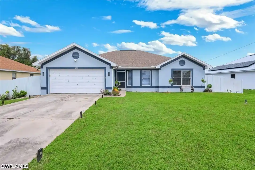 Single family home for sale at 438 Willowbrook Dr, Lehigh Acres, FL 33972 | MLS# 226035377