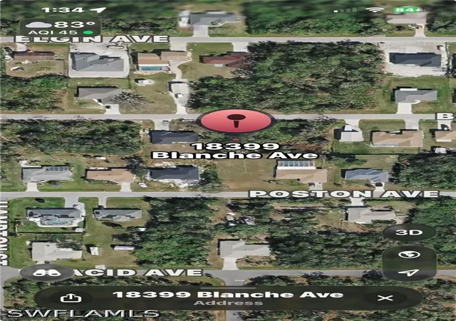 Land for sale at 18399 Blanche Ave, Port Charlotte, FL 33948 | MLS# 226036319