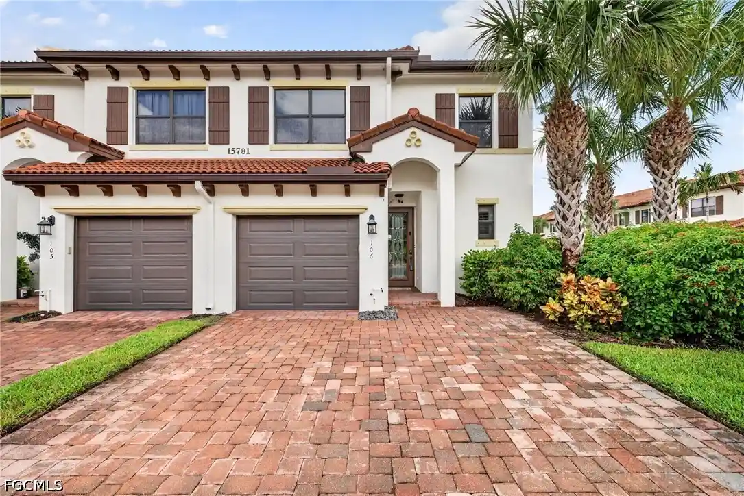 Townhouse for sale at 15781 Portofino Springs Blvd #106, Fort Myers, FL 33908 | MLS# 2026043435