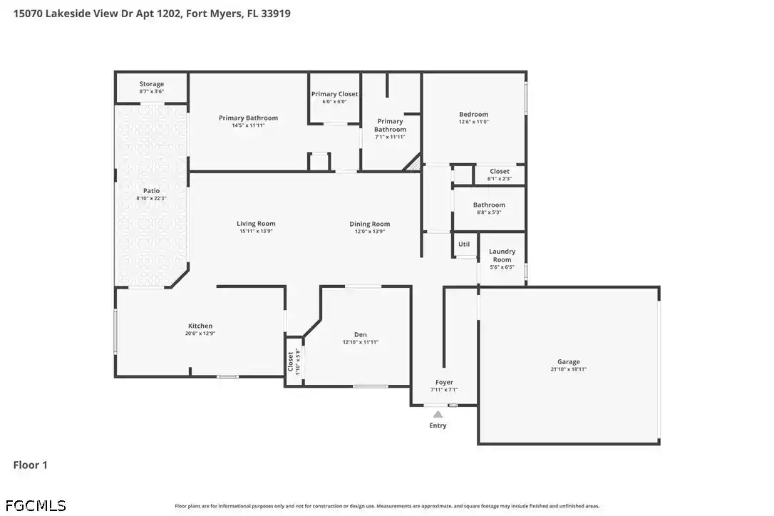 Photo 1 of Condo for sale at 15070 Lakeside View Dr #1202, Fort Myers, FL 33919 | MLS# 2026044217 | Listing updated on 2026-10-30
