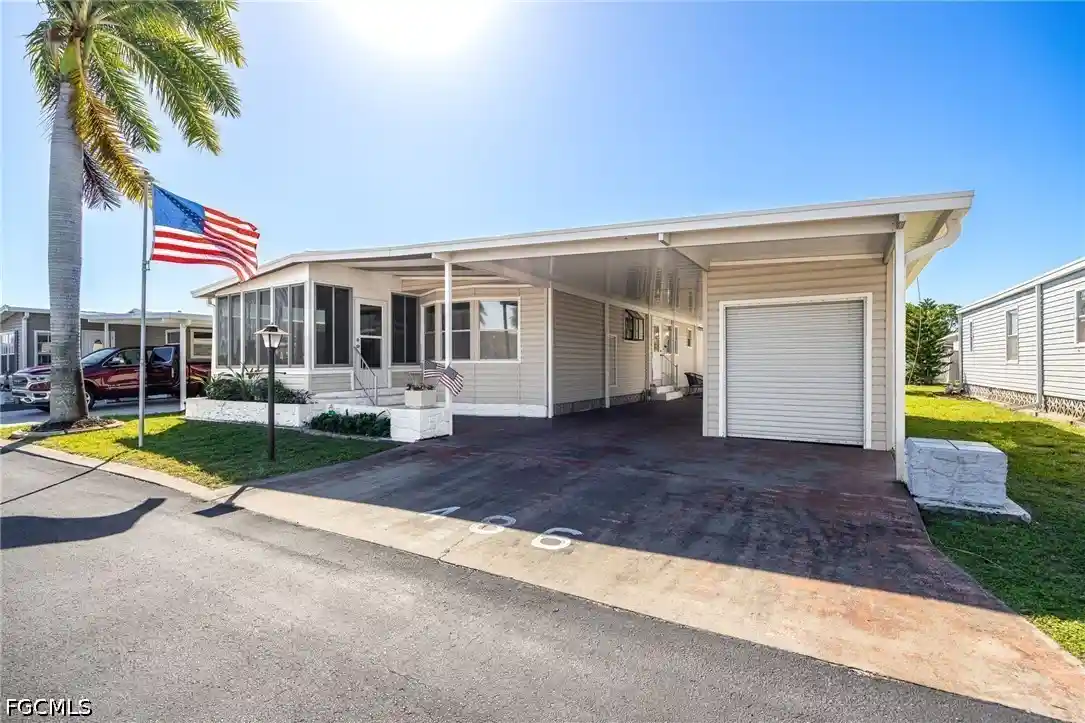 Manufactured home for sale at 486 Jacklin Ln, North Fort Myers, FL 33903 | MLS# 2026044434