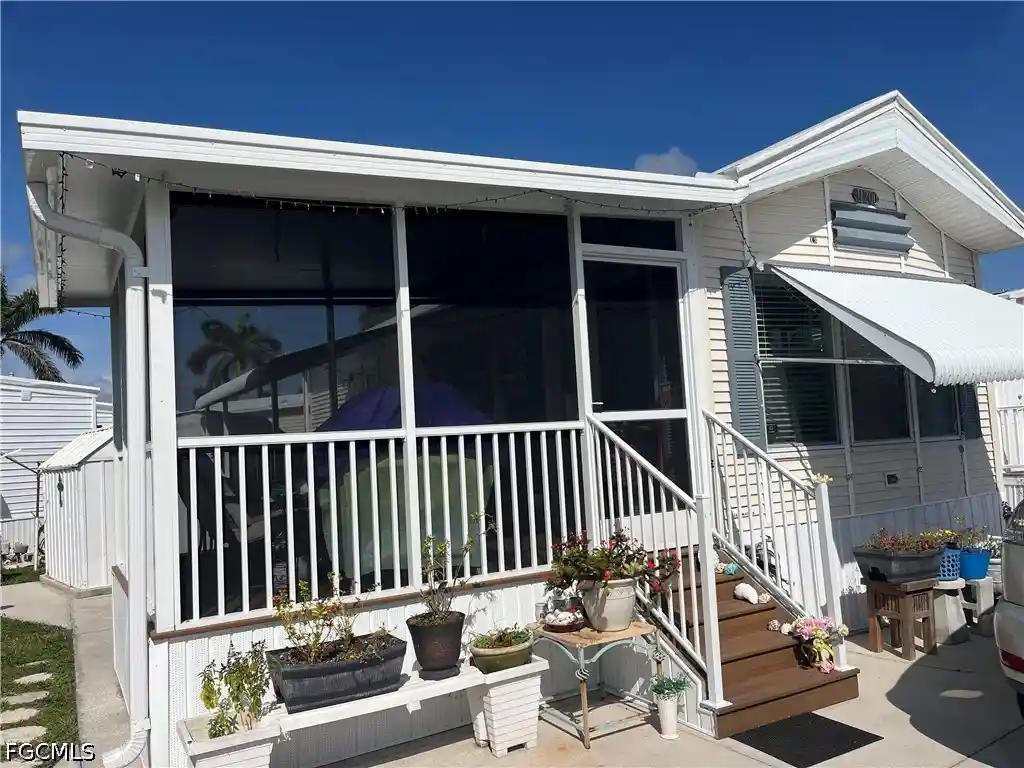 Manufactured home for sale at 11200 Sunglow Ln #1, Fort Myers, FL 33908 | MLS# 2026044821