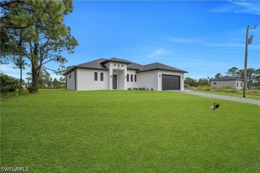 Photo 1 of Single family home for sale at 443 Western Ave S, Lehigh Acres, FL 33974 | MLS# 226038943 | Listing updated on 2026-10-27