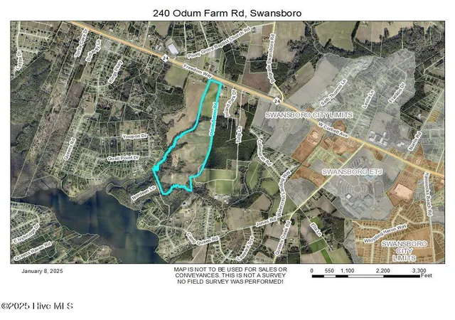 Photo 1 of Land for sale at 240 Odum Farms Rd, Hubert, NC 28539 | MLS# 100482561 | Listing updated on 2026-08-19