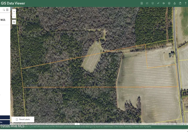 Land for sale at 4942 Cornwallis Rd, Turkey, NC 28393 | MLS# 100592533