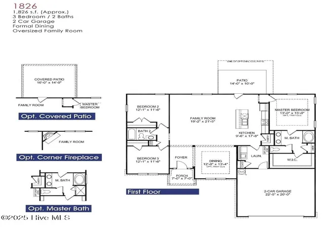 Photo 2 of Single family home for sale at 822 Hidden Brg Dr, Jacksonville, NC 28546 | MLS# 100584355 | Listing updated on 2026-08-31