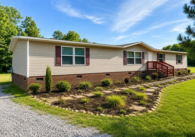 Photo 1 of Manufactured home for sale at 6332 Pine Meadows Rd, Elm City, NC 27822 | MLS# 100570207 | Listing updated on 2026-08-19